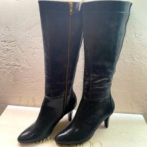 DKNY leather boots